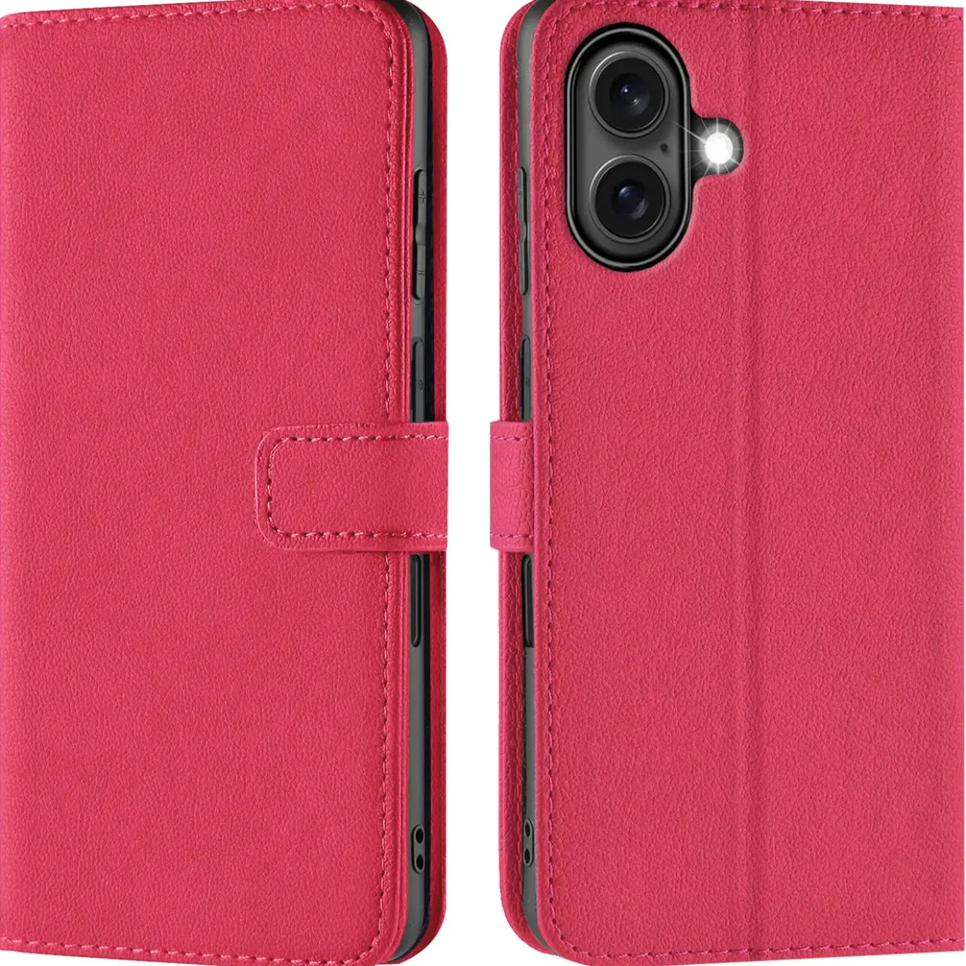 iPhone 16 Plus - Klapphülle mit Kartenfächern