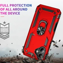 iPhone 16 Plus - Outdoor Hardcase mit Ringhalter