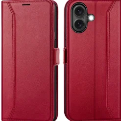 iPhone 16 Plus - Robuste Klapphülle mit RFID Block