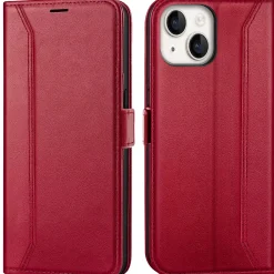 iPhone 15 Plus - Robuste Klapphülle mit RFID Block