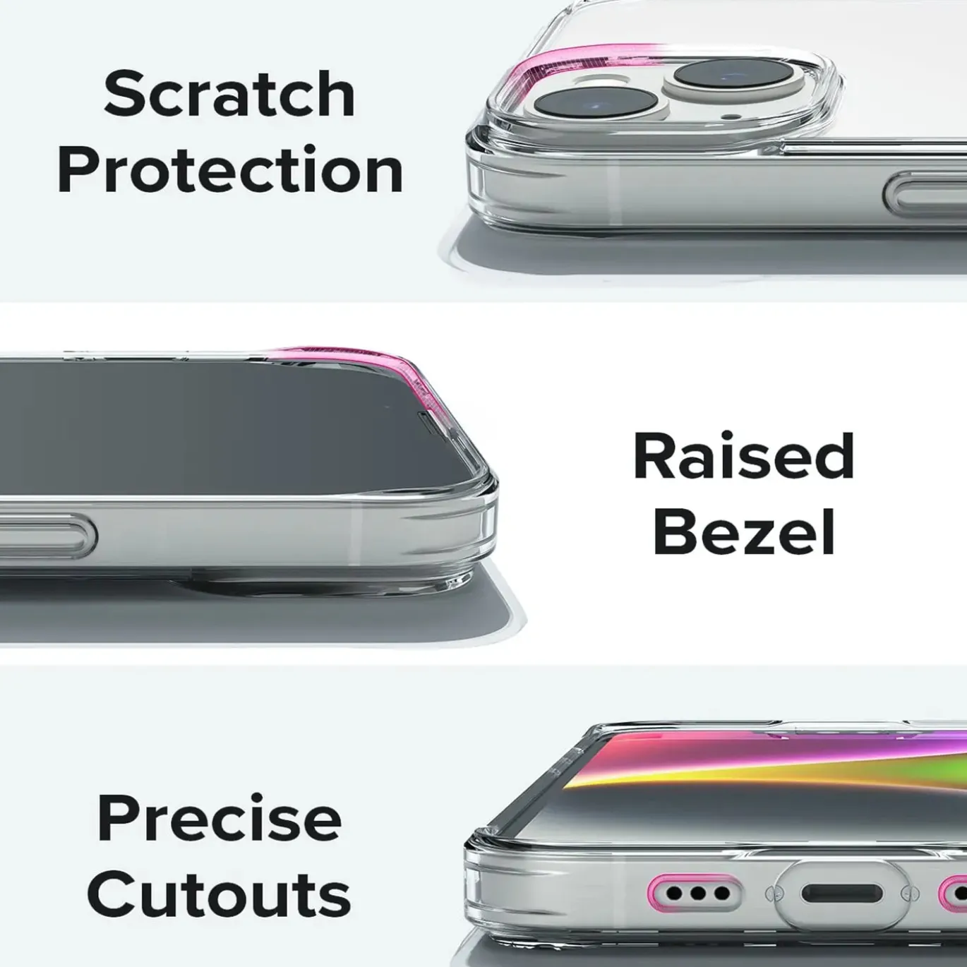 iPhone 15 Plus - Slim Clear Case Hülle