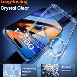 iPhone 16 Plus - Slim Clear Case Hülle