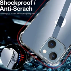 iPhone 14 Plus - Stoßfestes Clear Case