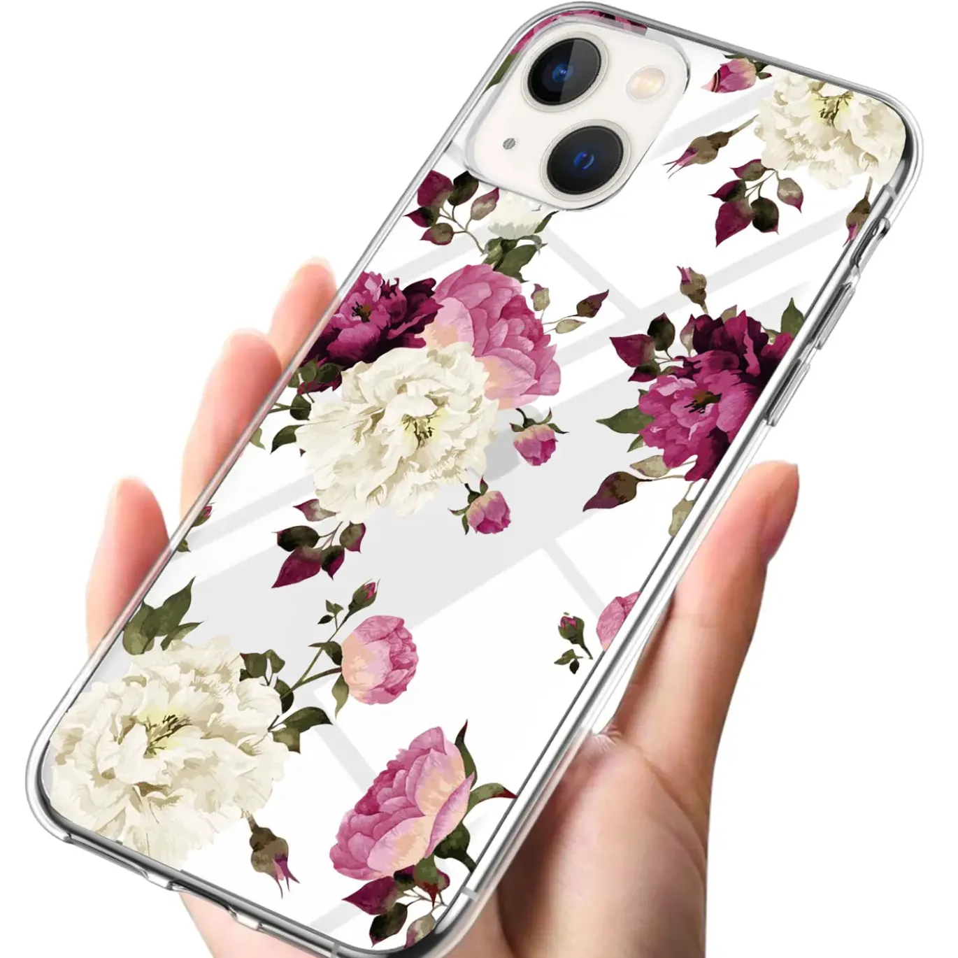 iPhone 14 Plus - TPU Case mit Motivdruck