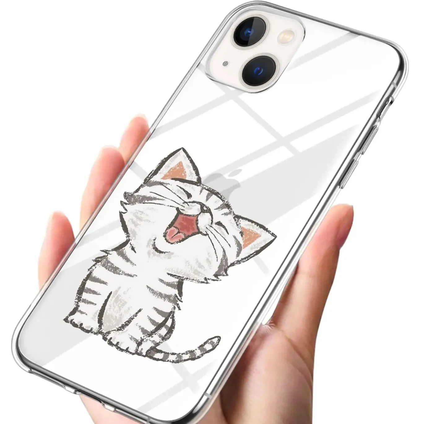 iPhone 14 Plus - TPU Case mit Motivdruck
