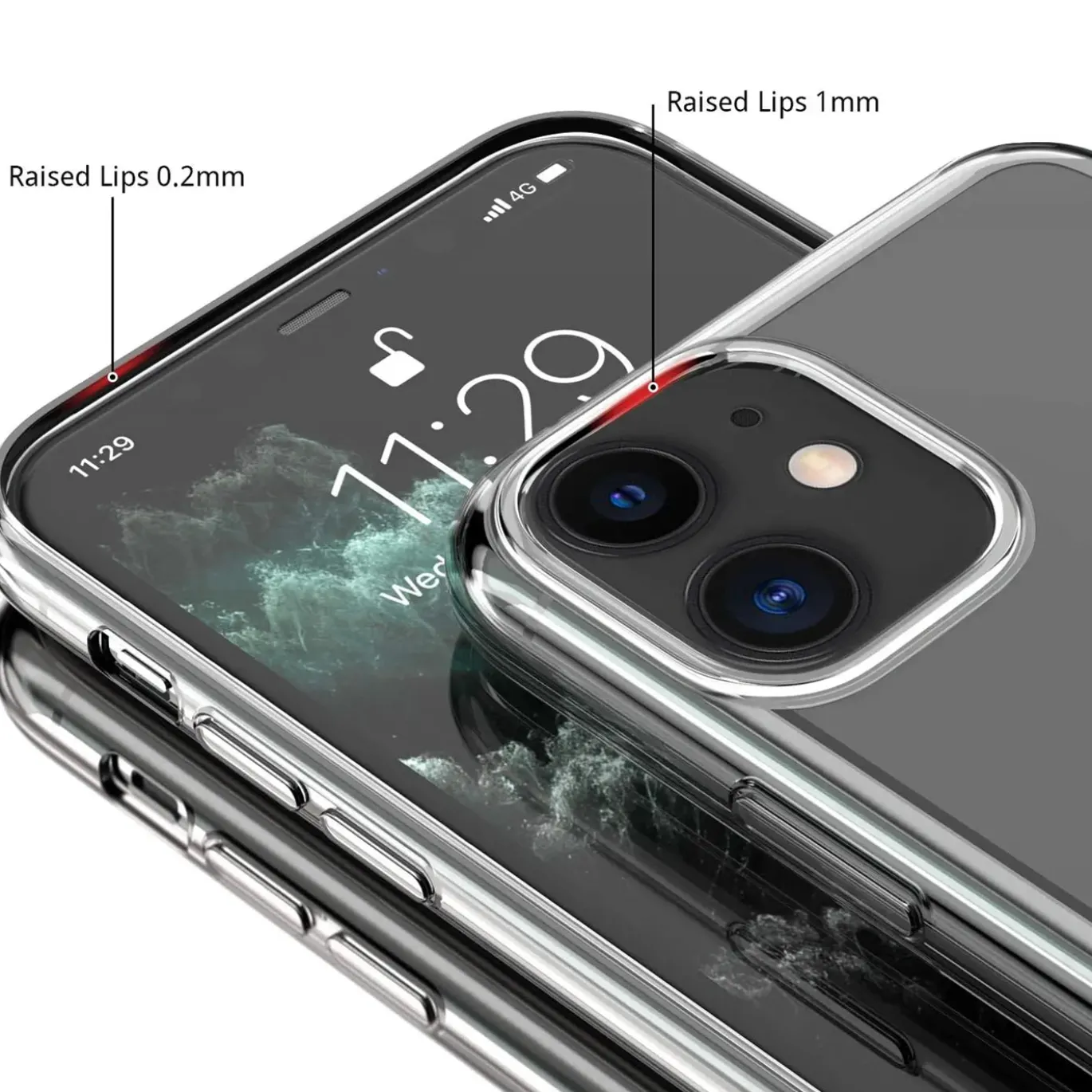 iPhone 14 Plus - TPU Case mit Motivdruck