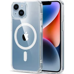 iPhone 14 Plus - Transparente MagSafe Silikonhülle