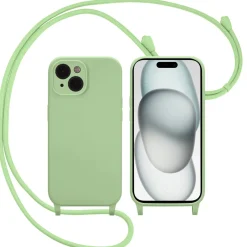 iPhone 15 Plus - Umhängehülle mit Kameraschutz