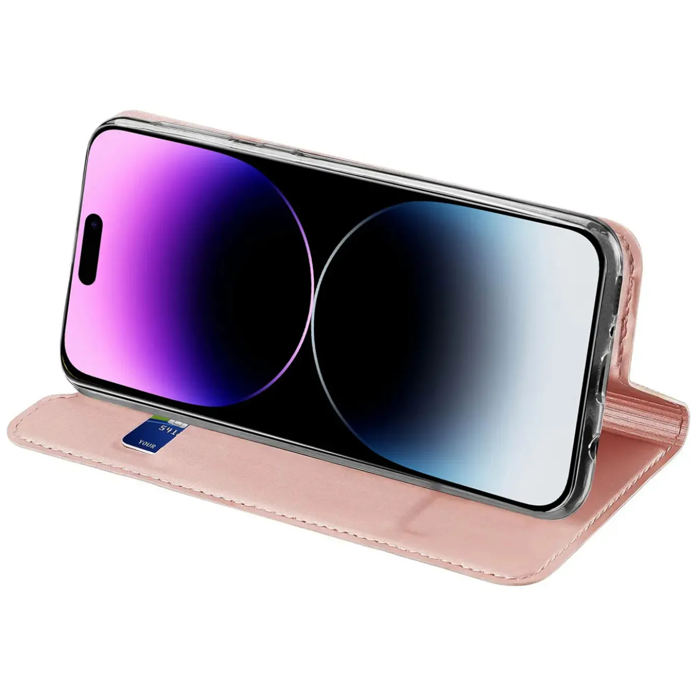 iPhone 16 Pro - Booklet Case mit Magnetverschluss