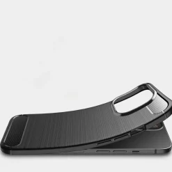 iPhone 13 Pro - Carbon Case Hülle, stoßfest