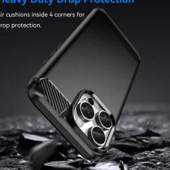 iPhone 16 Pro - Carbon Case Hülle, stoßfest