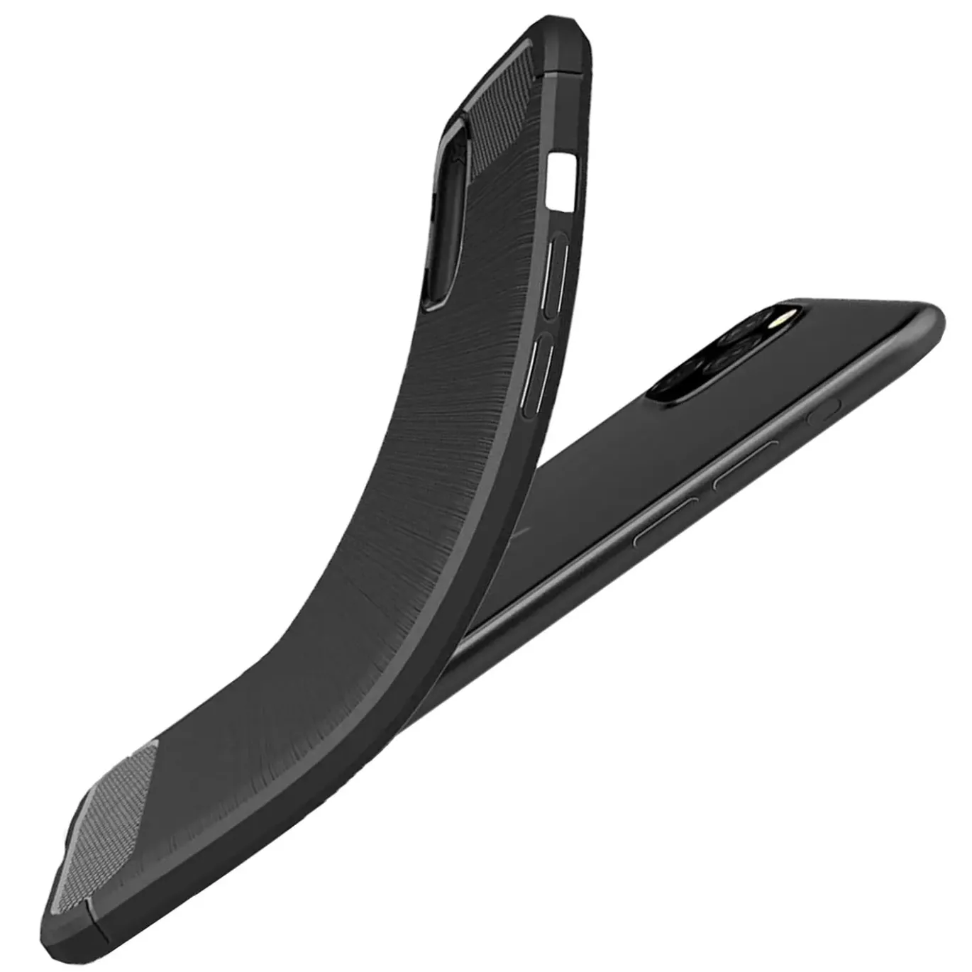 iPhone 11 Pro - Carbon Case Hülle, stoßfest
