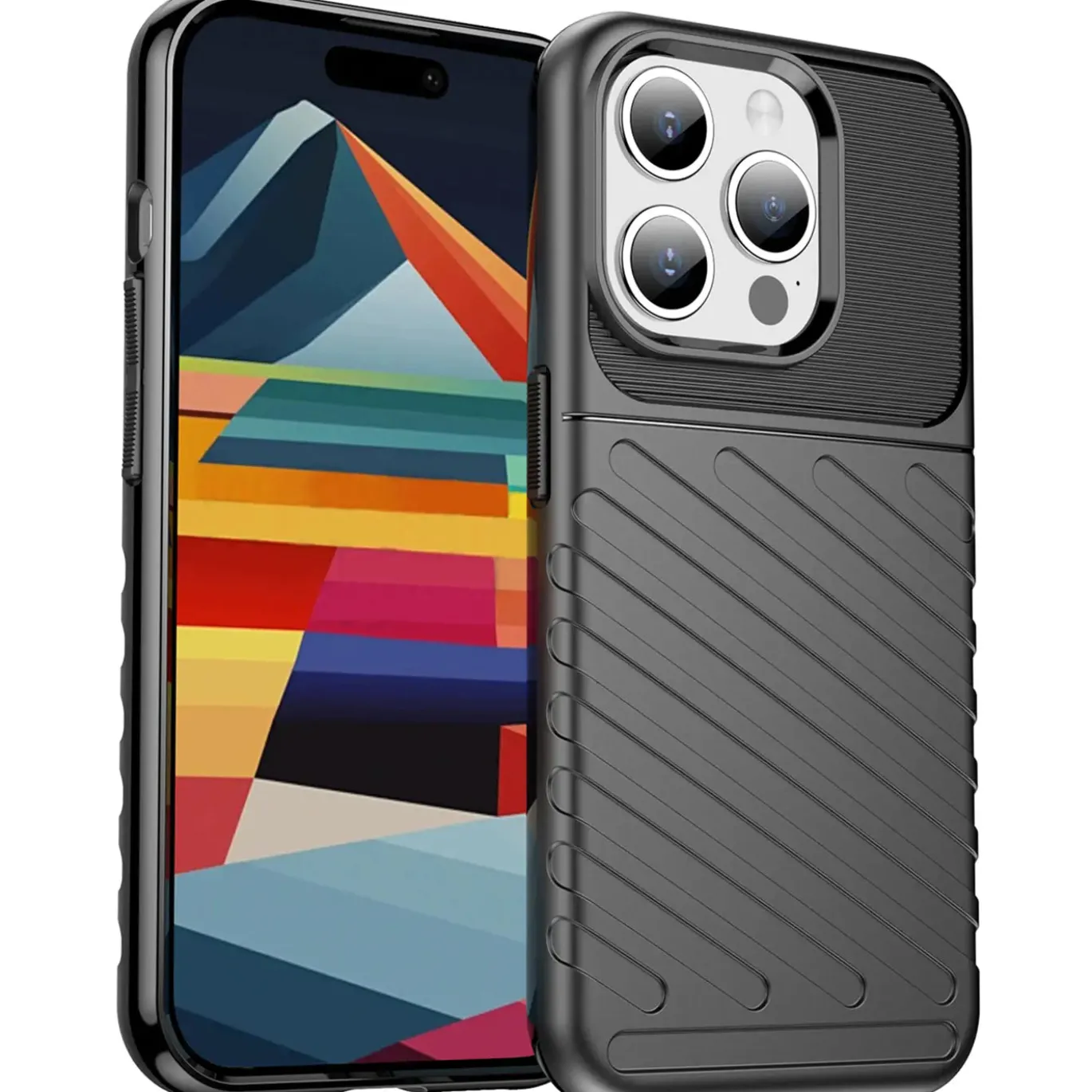 iPhone 15 Pro - Elegante Hülle stoßfest & stylisch
