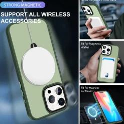 iPhone 16 Pro - Farbige MagSafe Hülle mit Ring