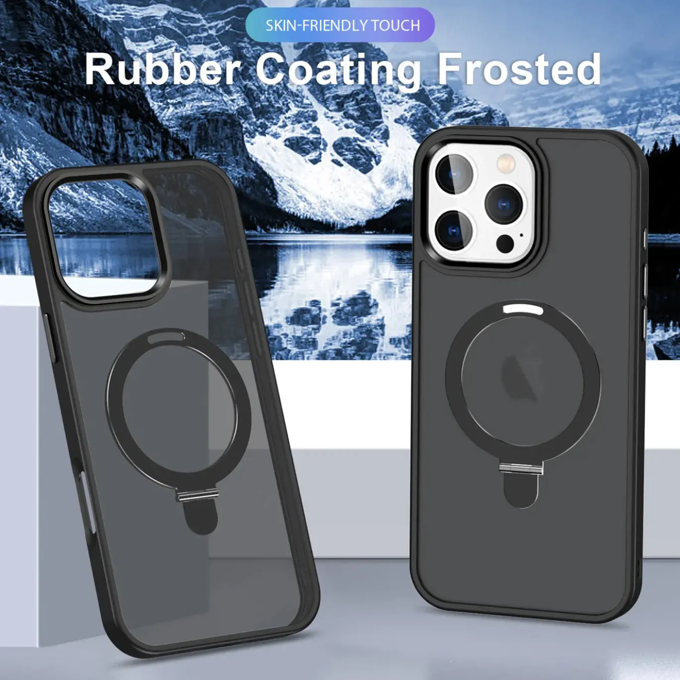 iPhone 16 Pro - Farbige MagSafe Hülle mit Ring