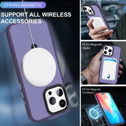 iPhone 16 Pro - Farbige MagSafe Hülle mit Ring