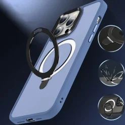 iPhone 15 Pro - Farbige MagSafe Hülle mit Ring