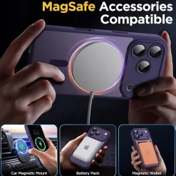 iPhone 17 Pro - Farbige MagSafe Hülle mit Kameraschutz
