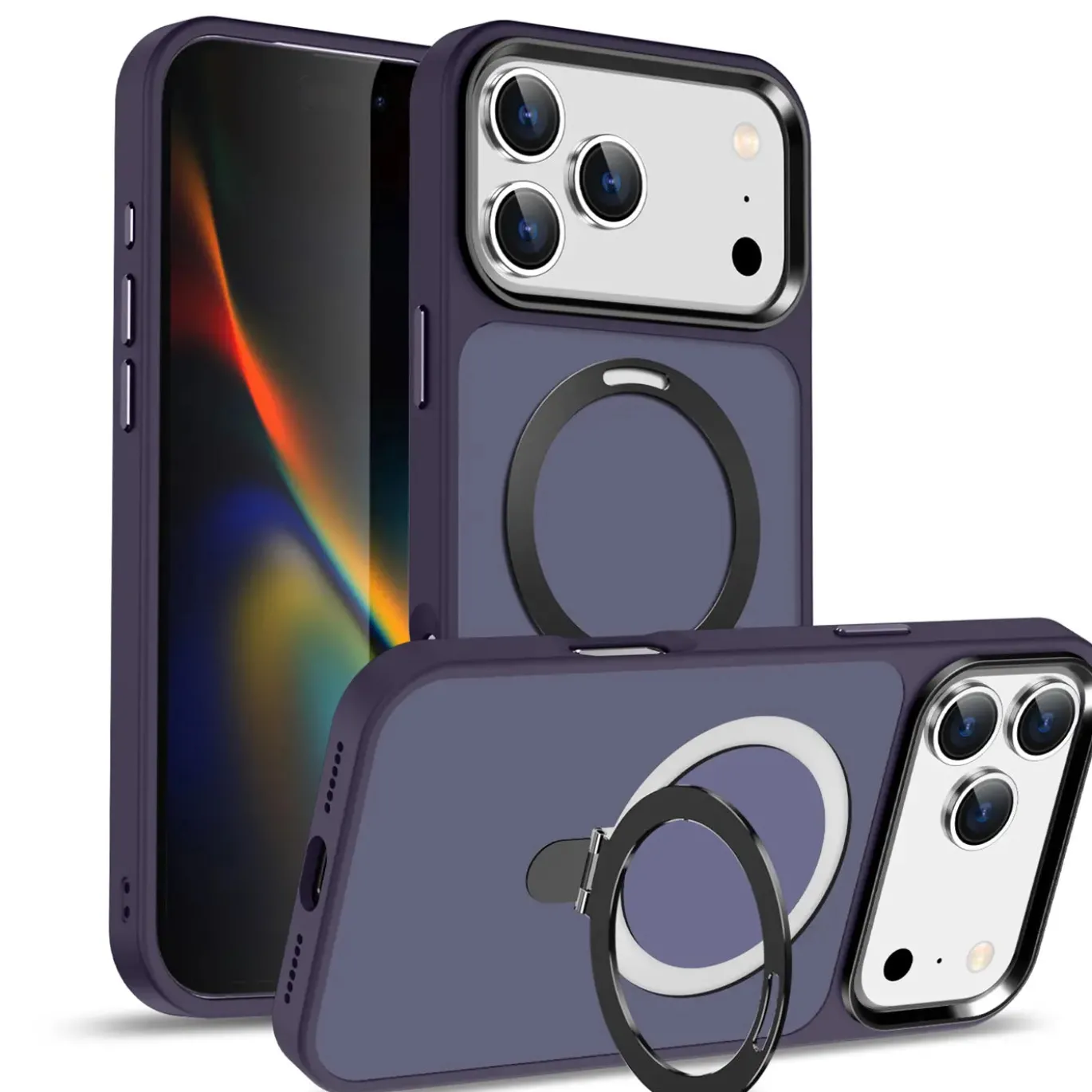 iPhone 17 Pro - Farbige MagSafe Hülle mit Ring