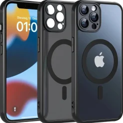 iPhone 12 Pro - Farbige MagSafe Hülle mit Kameraschutz