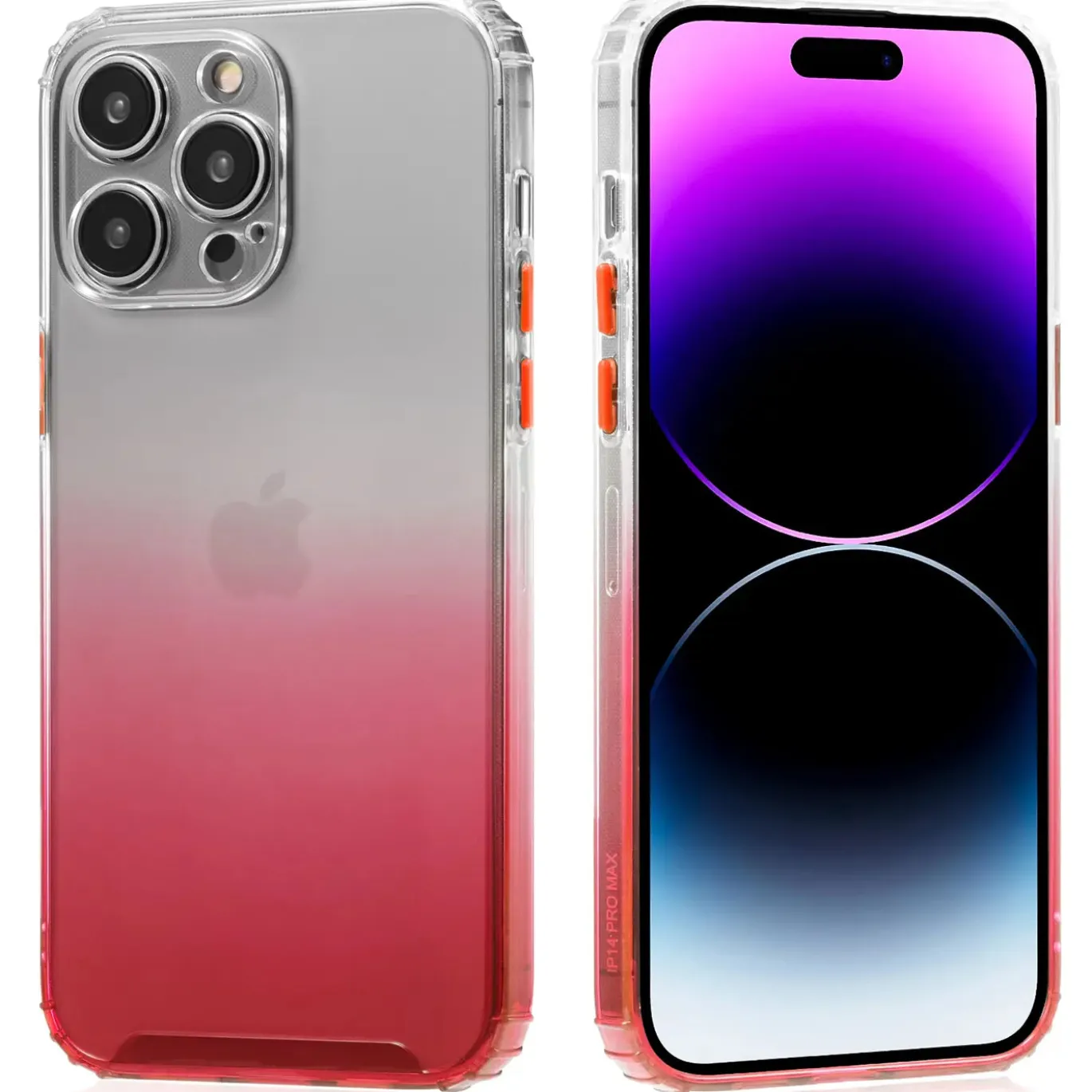 iPhone 14 Pro - Farbverlauf Hülle ultra dünn