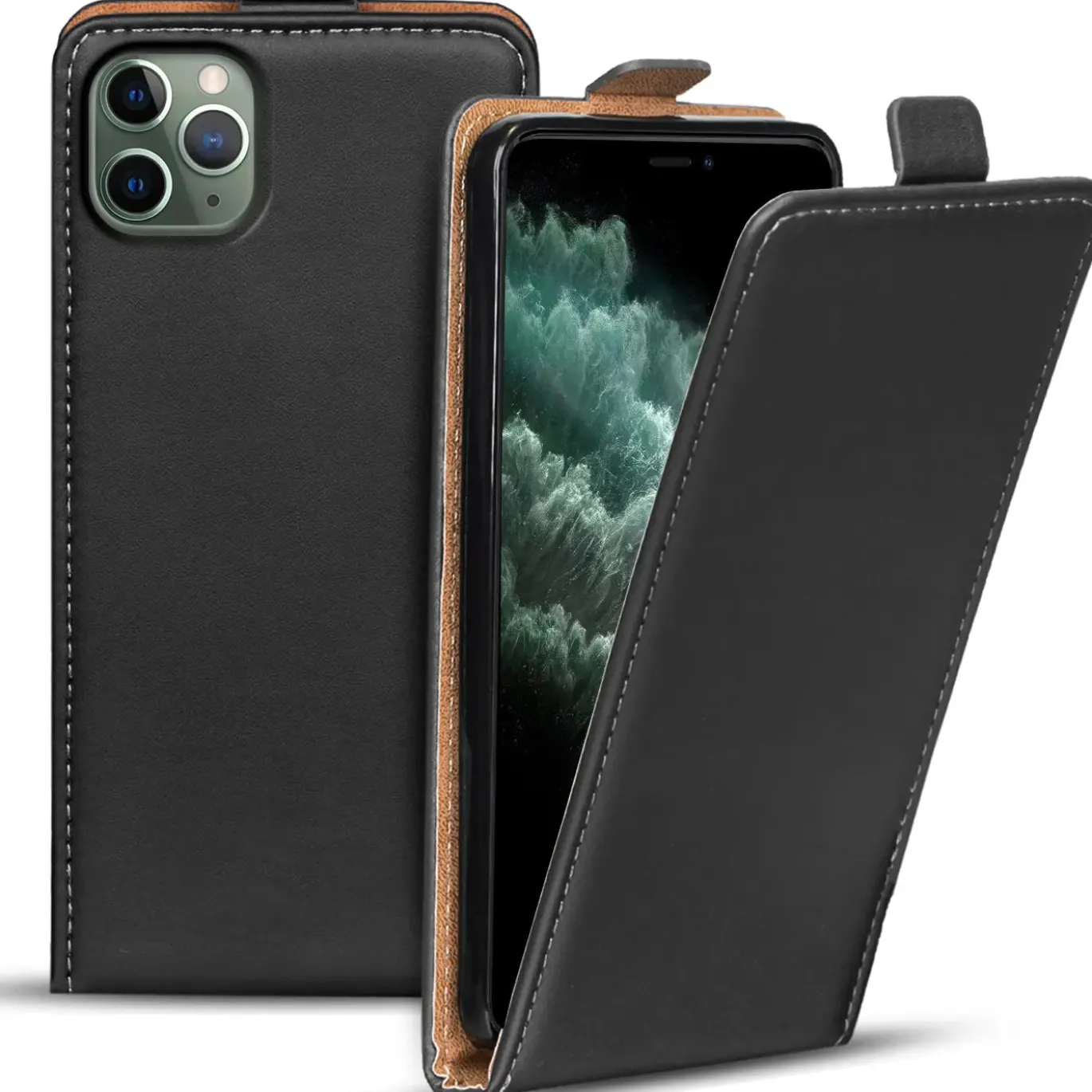 iPhone 11 Pro - Flip Hülle, horizontal klappbar