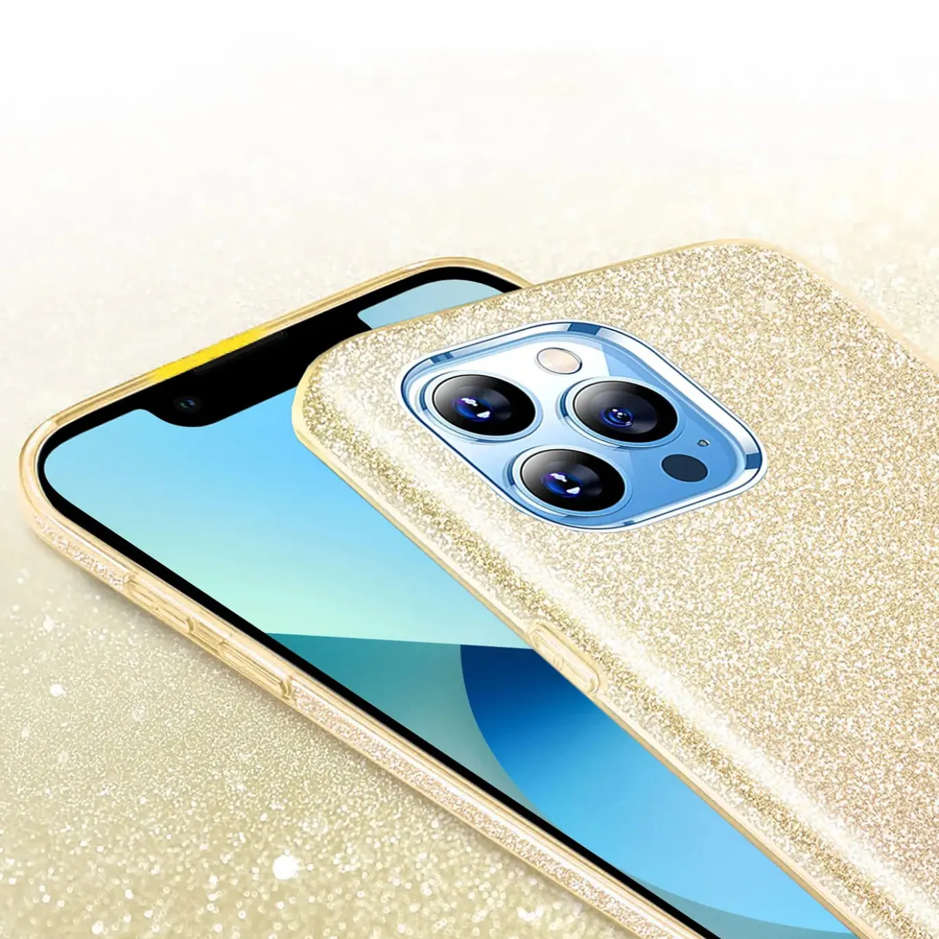 iPhone 13 Pro - Glitzer TPU Hülle