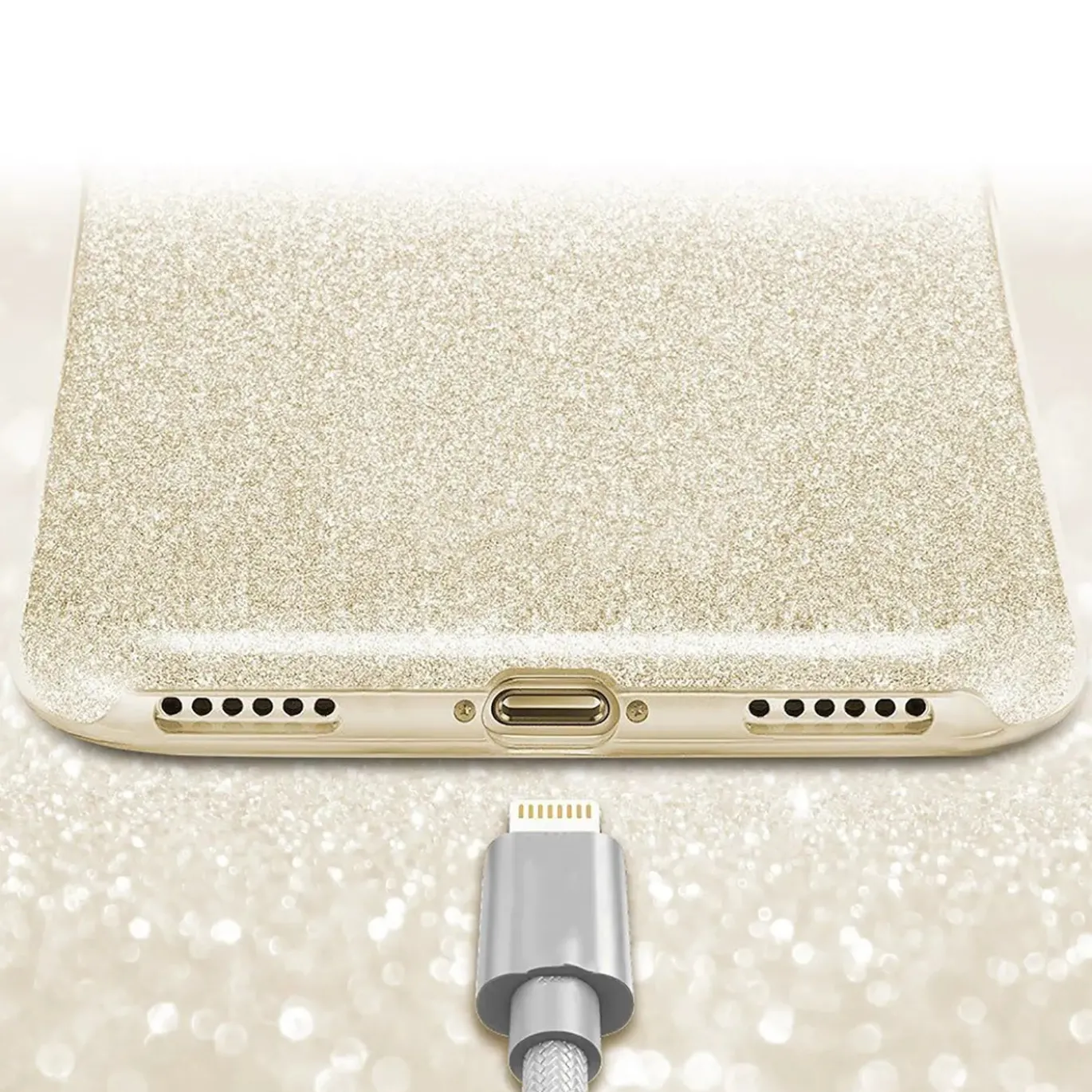 iPhone 14 Pro - Glitzer TPU Hülle