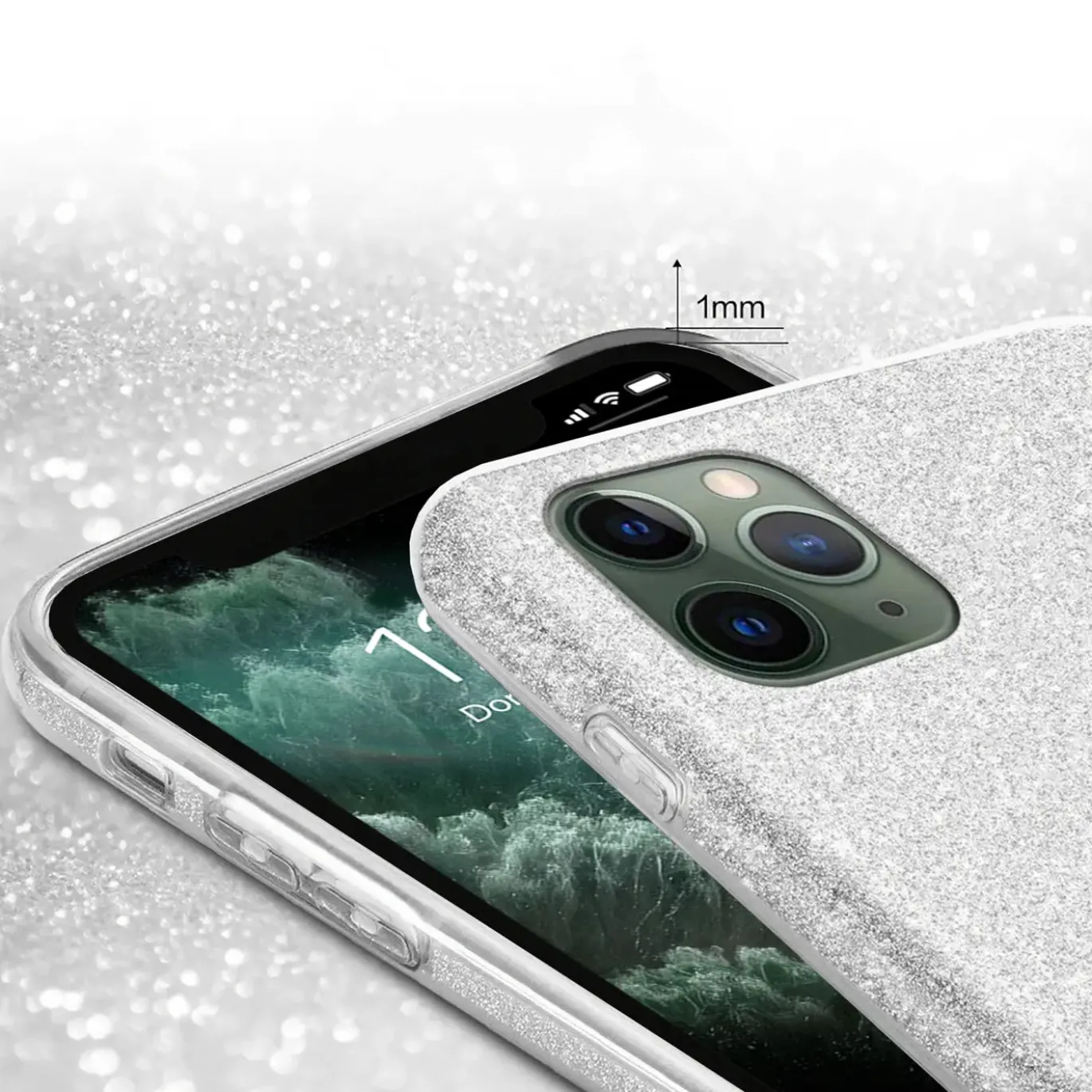 iPhone 11 Pro - Glitzer TPU Hülle