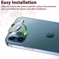 iPhone 12 Pro - Kameraschutz aus gehärtetem Glas