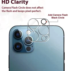 iPhone 12 Pro - Kameraschutz aus gehärtetem Glas