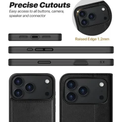 iPhone 17 Pro - Klapphülle mit Kartenfächern & MagSafe-Kompatibilität