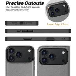 iPhone 17 Pro - Klapphülle mit Kartenfächern & MagSafe-Kompatibilität