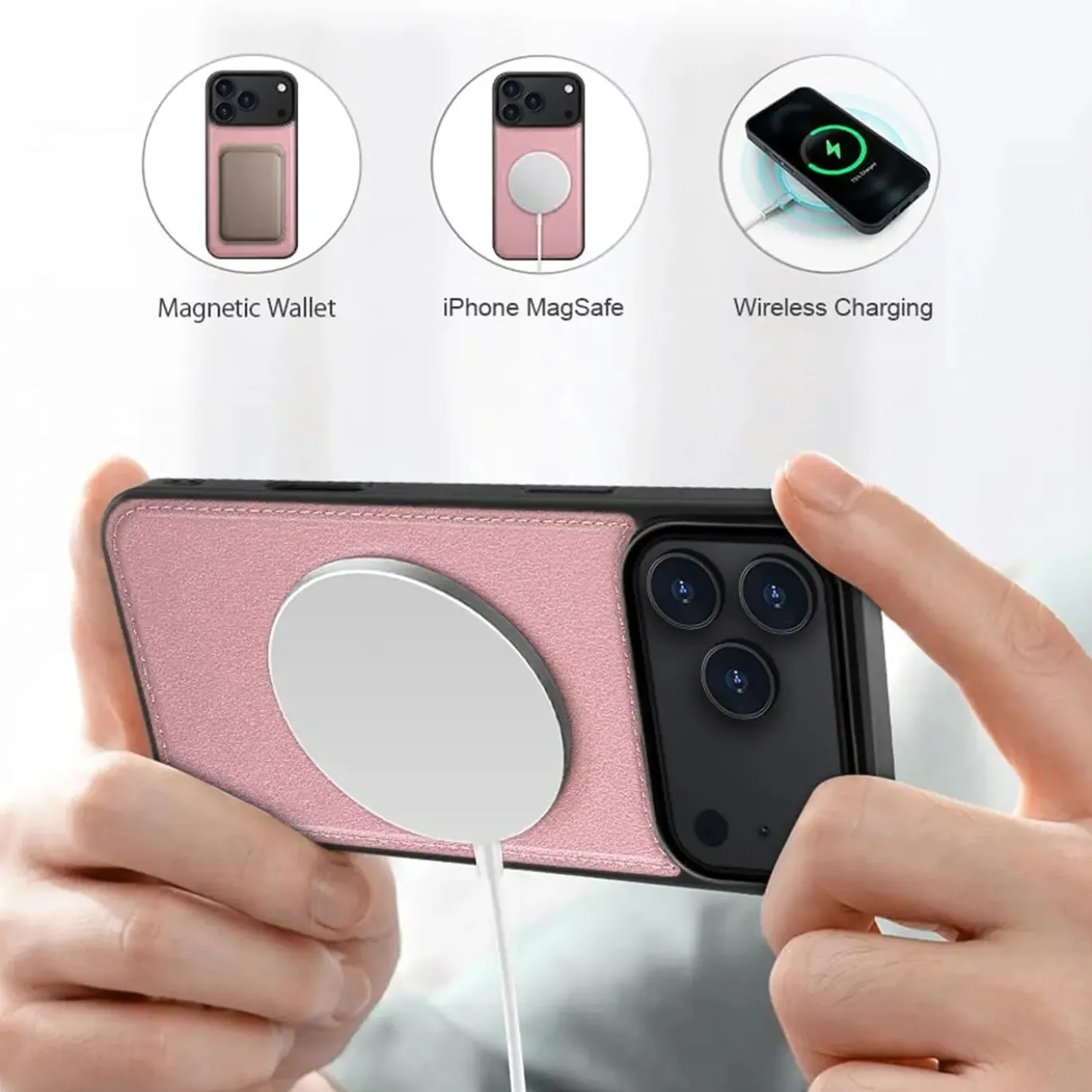 iPhone 17 Pro - Klapphülle mit Kartenfächern & MagSafe-Kompatibilität