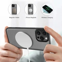 iPhone 13 Pro - Klapphülle mit Kartenfächern & MagSafe-Kompatibilität