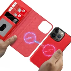 iPhone 13 Pro - Klapphülle mit Kartenfächern & MagSafe-Kompatibilität
