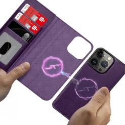 iPhone 13 Pro - Klapphülle mit Kartenfächern & MagSafe-Kompatibilität