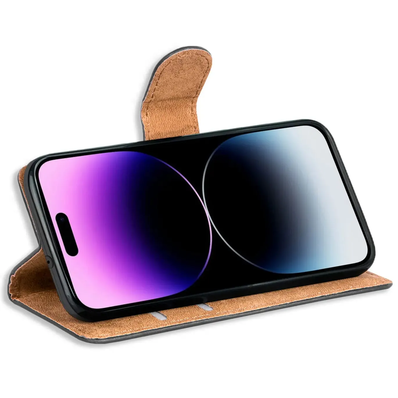 iPhone 14 Pro - Klapphülle mit Kartenfächern