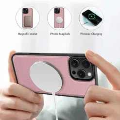 iPhone 14 Pro - Klapphülle mit Kartenfächern & MagSafe-Kompatibilität