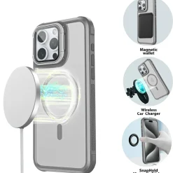 iPhone 14 Pro - MagSafe Hülle mit Glas & Schutzfunktion