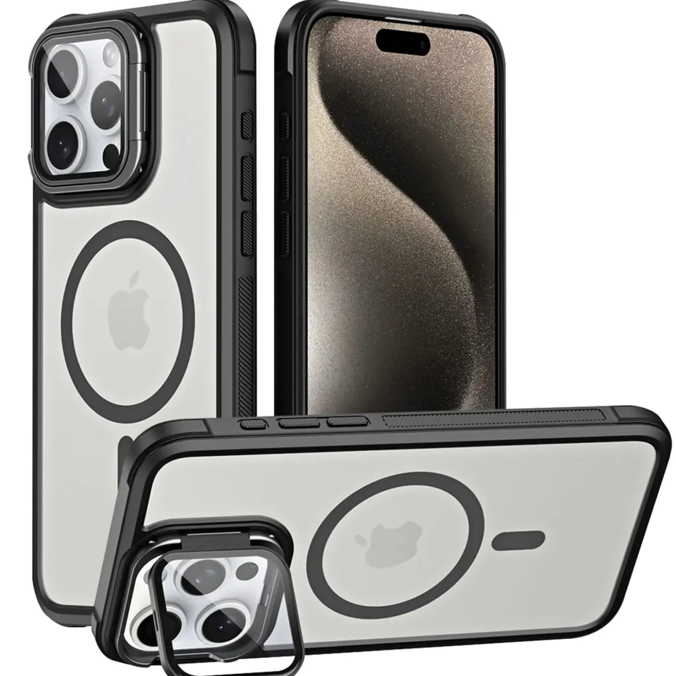 iPhone 12 Pro - MagSafe Hülle mit Glas & Schutzfunktion