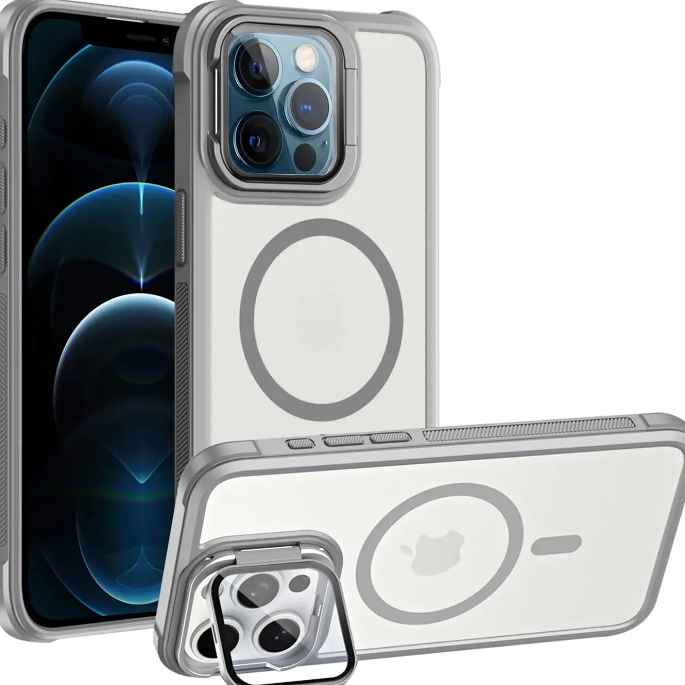 iPhone 12 Pro - MagSafe Hülle mit Glas & Schutzfunktion