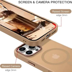 iPhone 16 Pro - MagSafe Hülle mit Kameraschutz