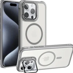iPhone 15 Pro - MagSafe Hülle mit Glas & Schutzfunktion