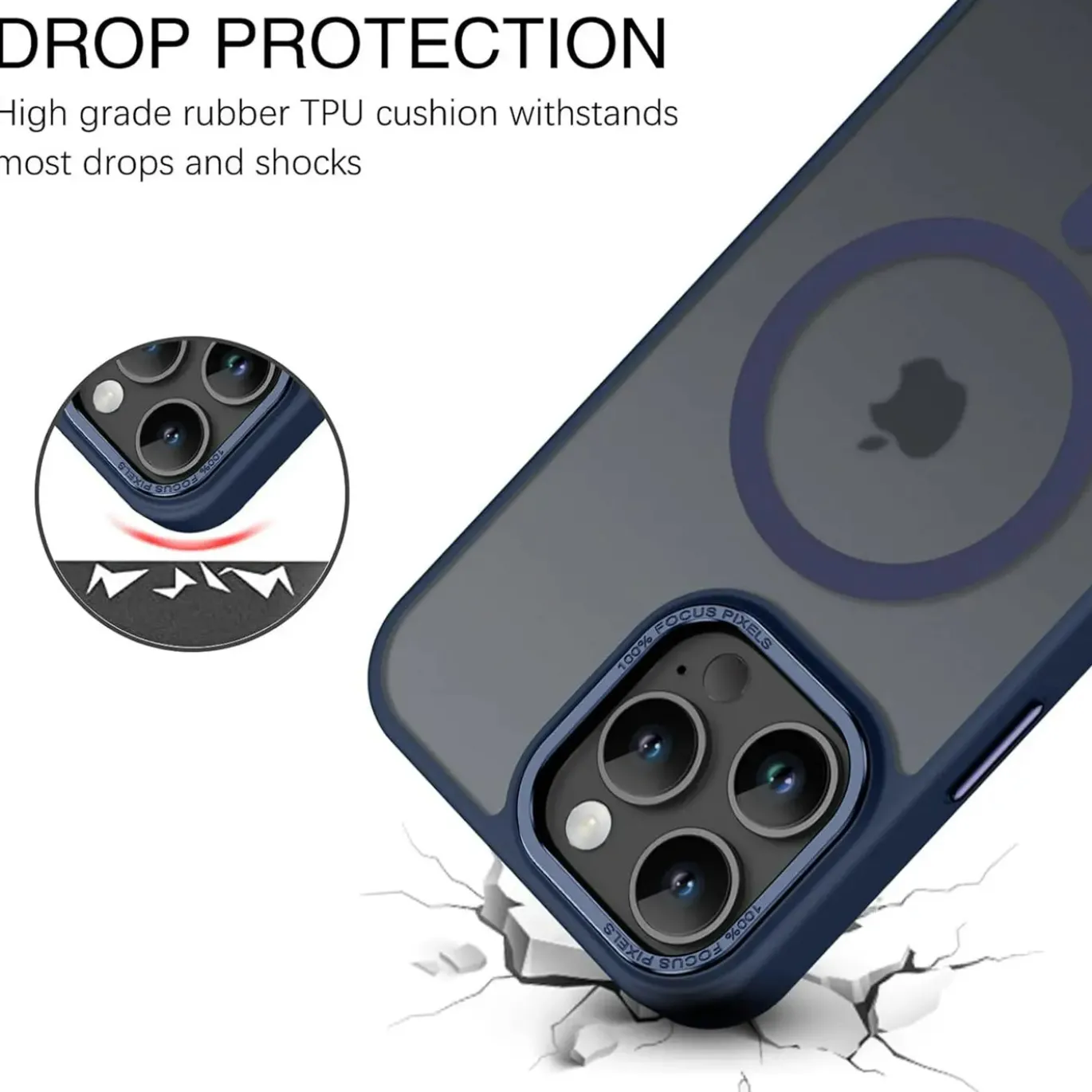 iPhone 13 Pro - MagSafe Hülle mit Kameraschutz