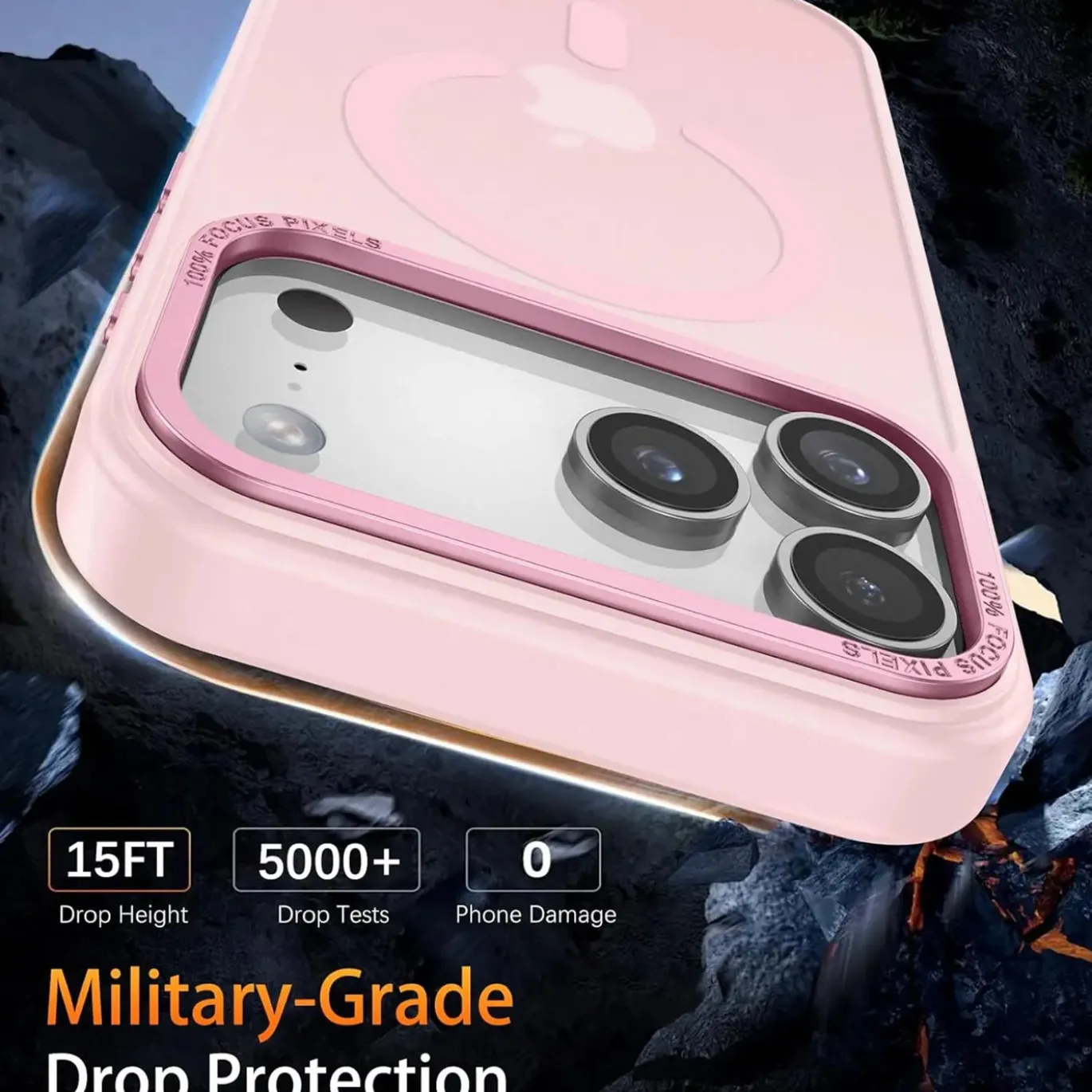 iPhone 17 Pro - MagSafe Hülle mit Kameraschutz