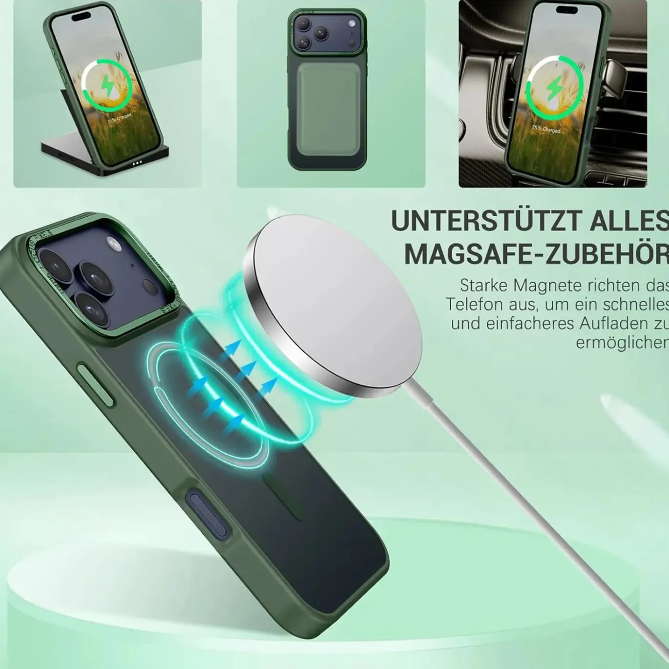 iPhone 17 Pro - MagSafe Hülle mit Kameraschutz
