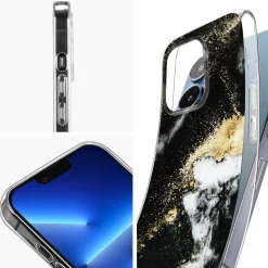 iPhone 11 Pro - Marmor & Sand Design Hülle