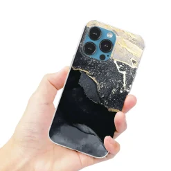 iPhone 13 Pro - Marmor & Sand Design Hülle