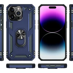 iPhone 15 Pro - Outdoor Hardcase mit Ringhalter